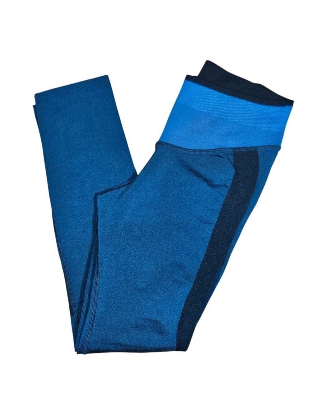 Lululemon Seamless Mesh High-Rise Training Tight 25" Women's Size 8 Blue
